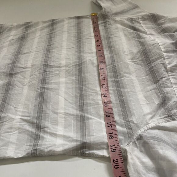 Travis Mathew Shirt Mens Small Striped Button Down Preppy Golf Short Sleeve - Picture 6 of 7